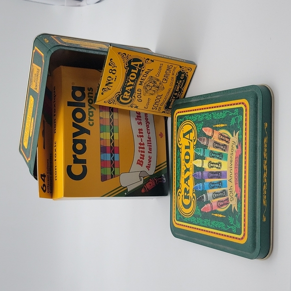 90th anniversary (1993) Crayola Tin - Picture 7 of 7